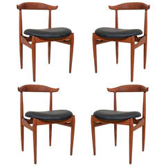 Vintage "Horn" Chairs after Hans Wegner