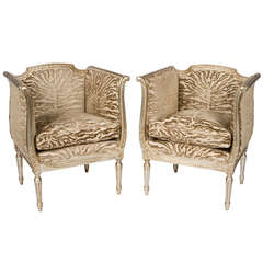 Antique Pair of French Louis XVI Style Chairs