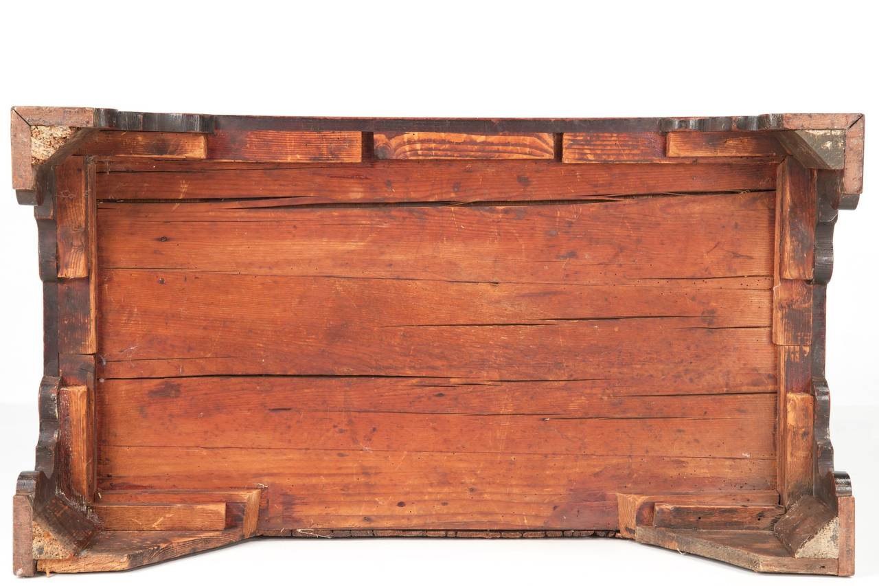 English George III Mahogany Antique Slant Front Desk c. 1780-1800 2