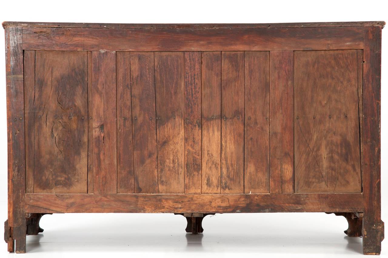 English Georgian Mahogany Antique Mule Chest of Drawers, 19th Century 2