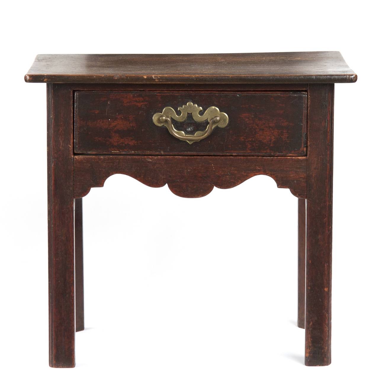 Rare English Miniature Antique Table, Salesman's Sample c