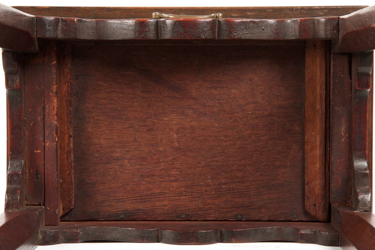 Rare English Miniature Antique Table, Salesman's Sample c