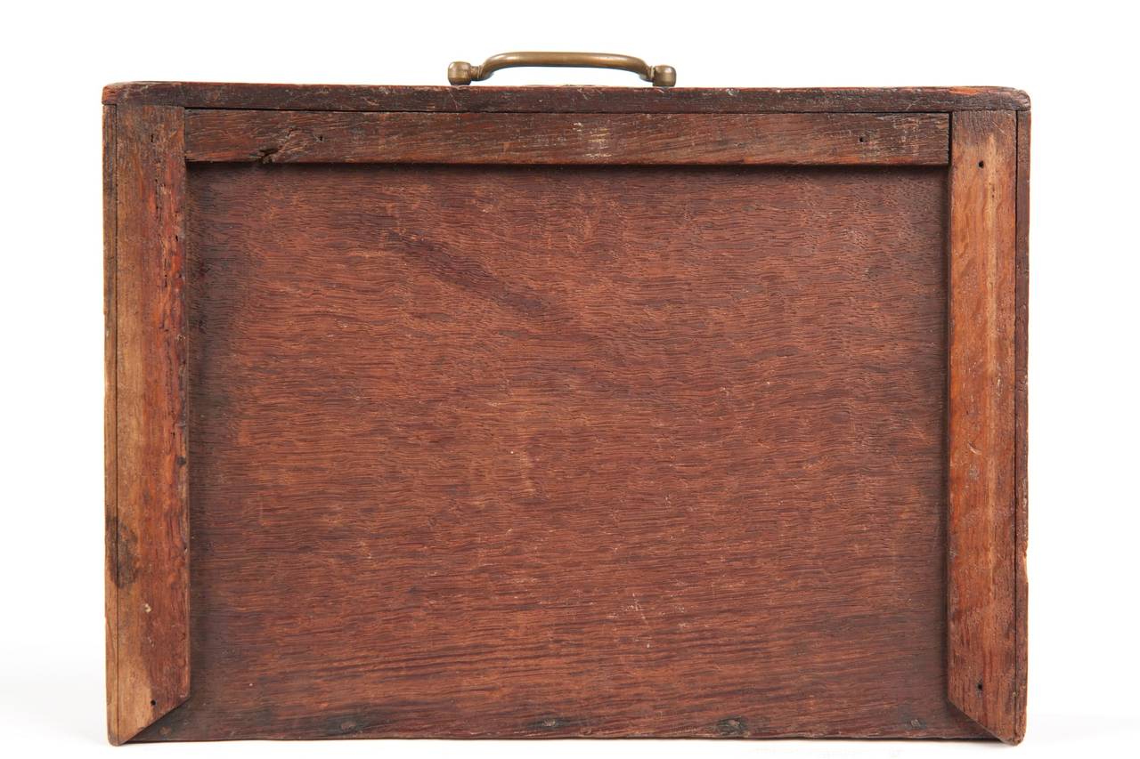 Rare English Miniature Antique Table, Salesman's Sample c