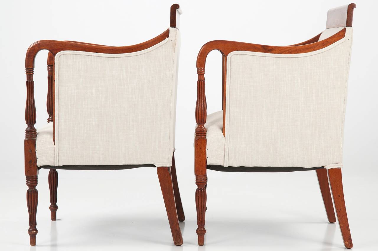 antique sheraton chairs