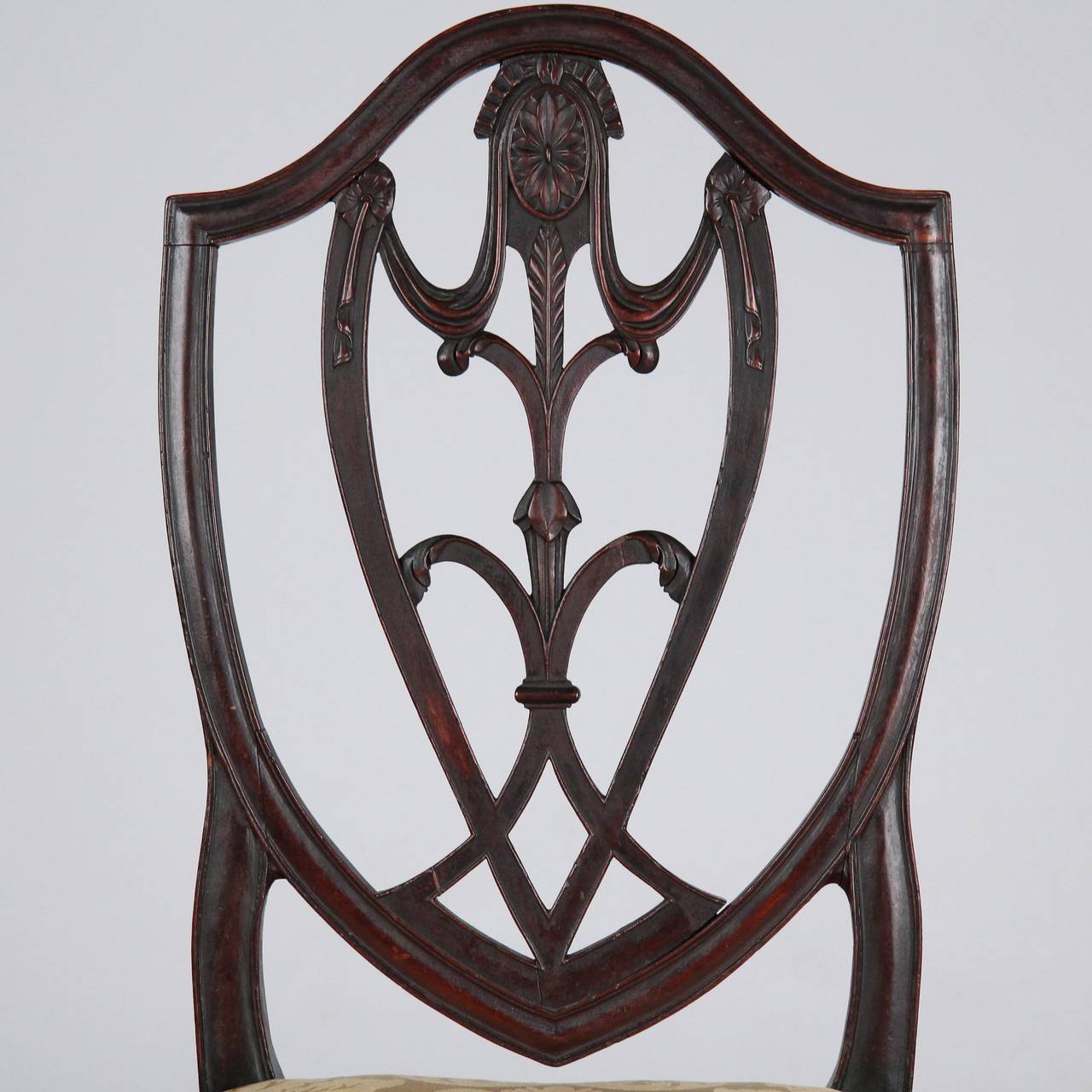 Late 18th Century Exceedingly Fine American Federal Antique Side Chair, New York, circa 1790