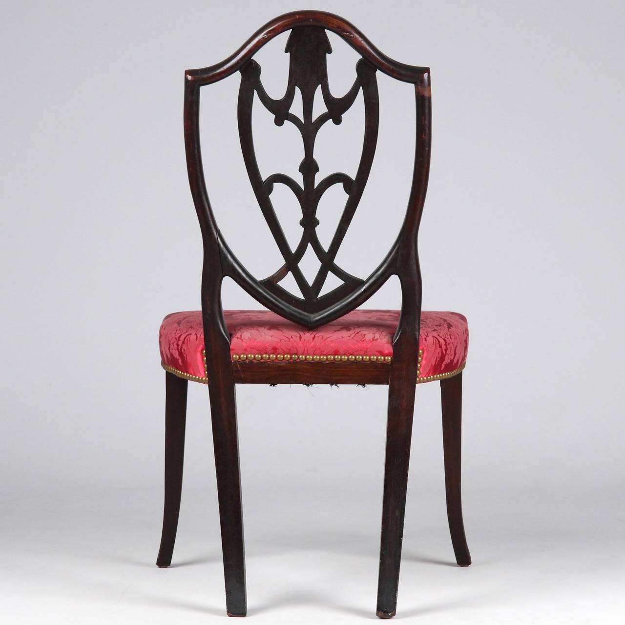 Rare American Federal Carved Side Chair, New York, circa 1790 2