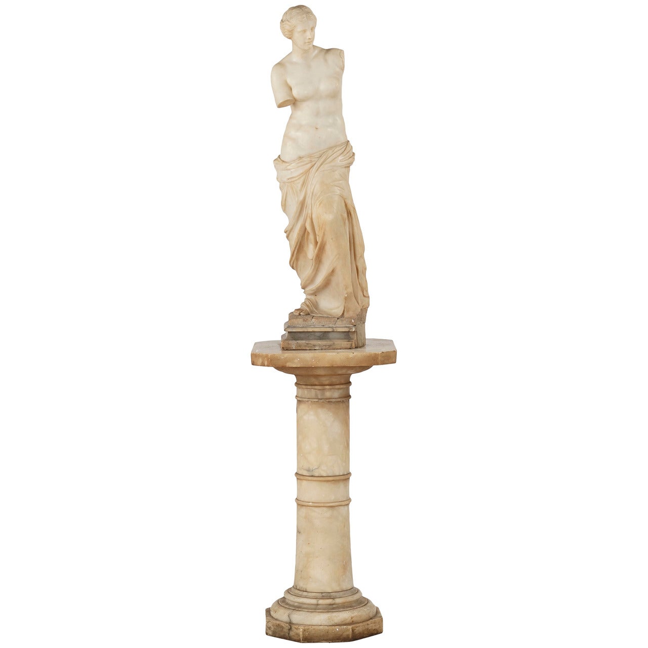 Continental Marble Sculpture of Venus de Milo, after the Antique