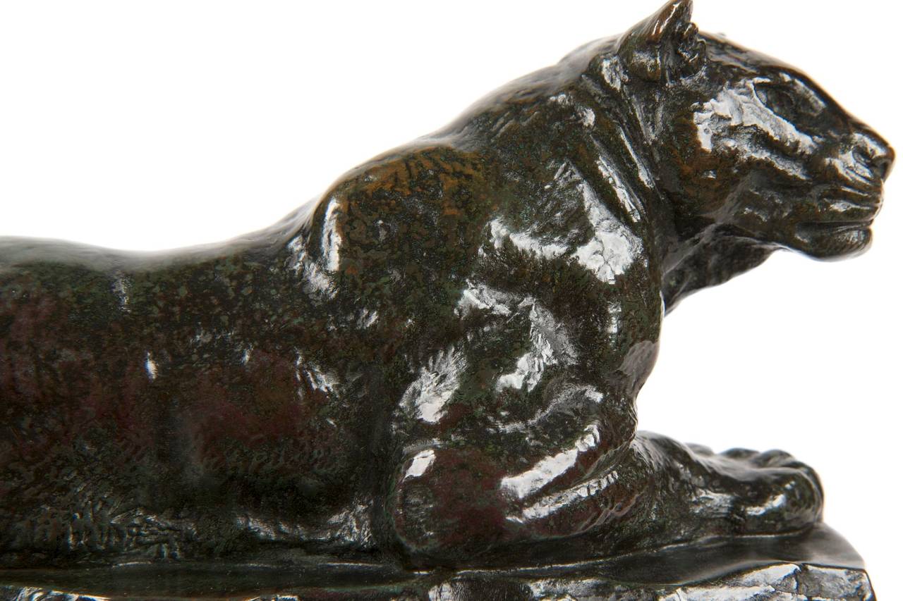 Bronze Sculpture en bronze d'Antoine-Louis Barye:: 
