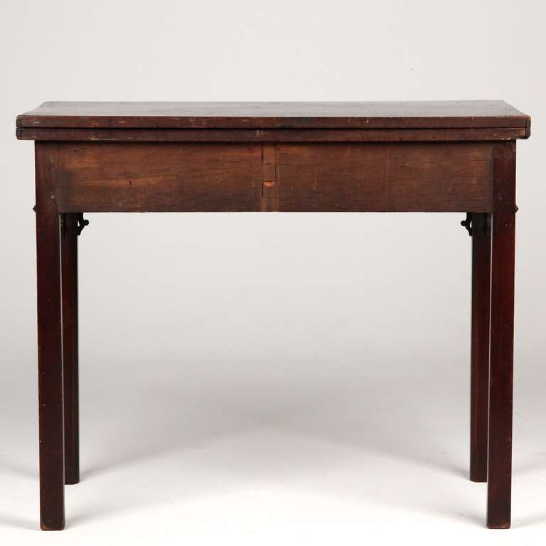 18th Century and Earlier American Chippendale Mahogany Card Table, Philadelphia c. 1775-85