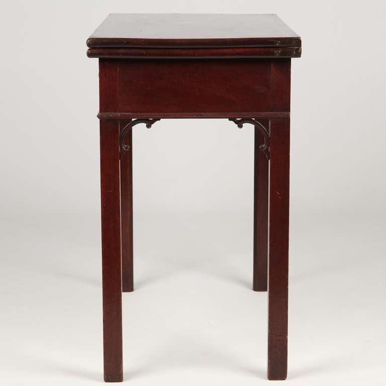 American Chippendale Mahogany Card Table, Philadelphia c. 1775-85 In Excellent Condition In Shippensburg, PA