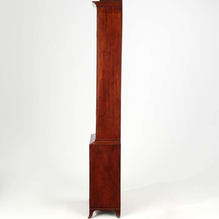 This fine example of early nineteenth century workmanship is impressive in proportions and workmanship. Measuring in at 104