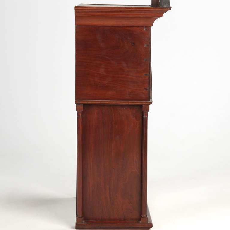 American Federal Inlaid Mahogany Tall Case Clock, Maryland c. 1800 1