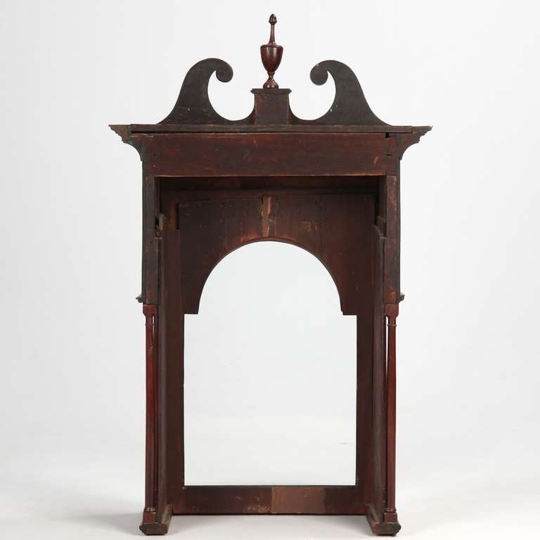American Federal Inlaid Mahogany Tall Case Clock, Maryland c. 1800 2