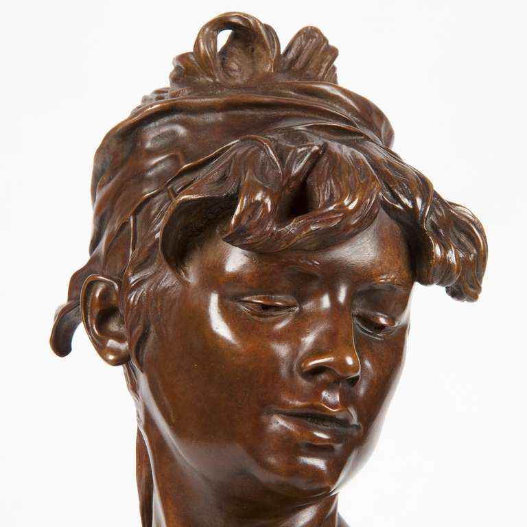Renzo Colombo Antique French Bronze Sculpture 