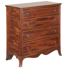Miniature American Federal Salesman's Sample Chest of Drawers, circa 1800 7