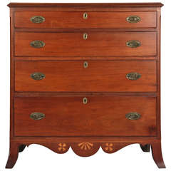 American Federal Inlaid Chest of Drawers