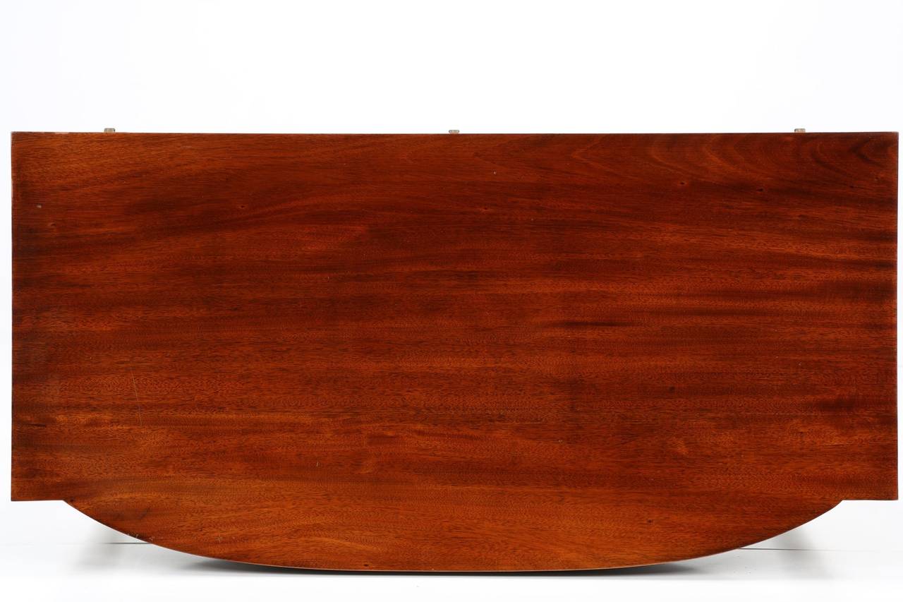 American Federal Style Inlaid Mahogany Card Table, 20th Century 5