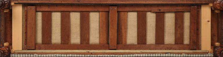 Fine American Classical Mahogany Box Sofa, New York, circa 1840 6