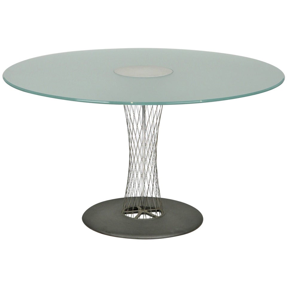Andreas Stoeriko for B&B Italia Mid-Century Style Circular Round Dining Table