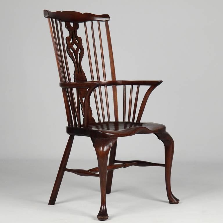 queen anne windsor chair
