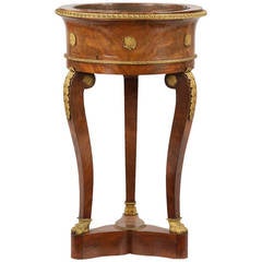 19th Century French Empire Antique Jardinière Plant Stand
