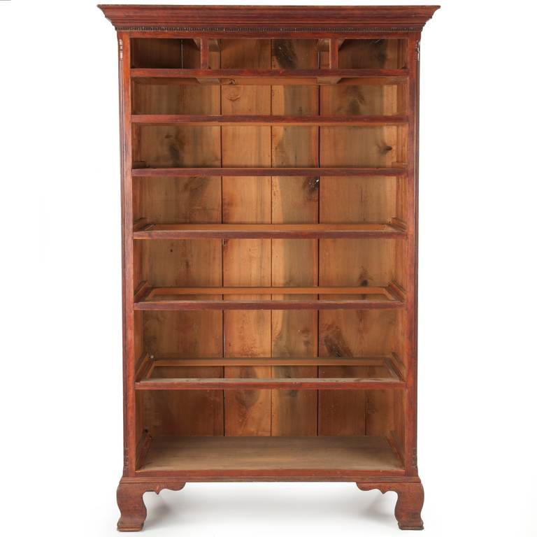 18th Century and Earlier Fine American Pennsylvania Chippendale Cherry Tall Chest of Drawers c. 1790-1810