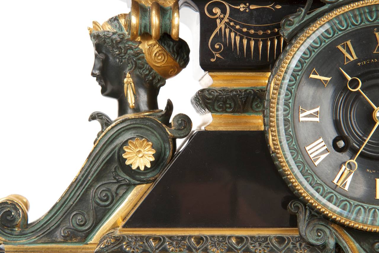 antique clock garnitures