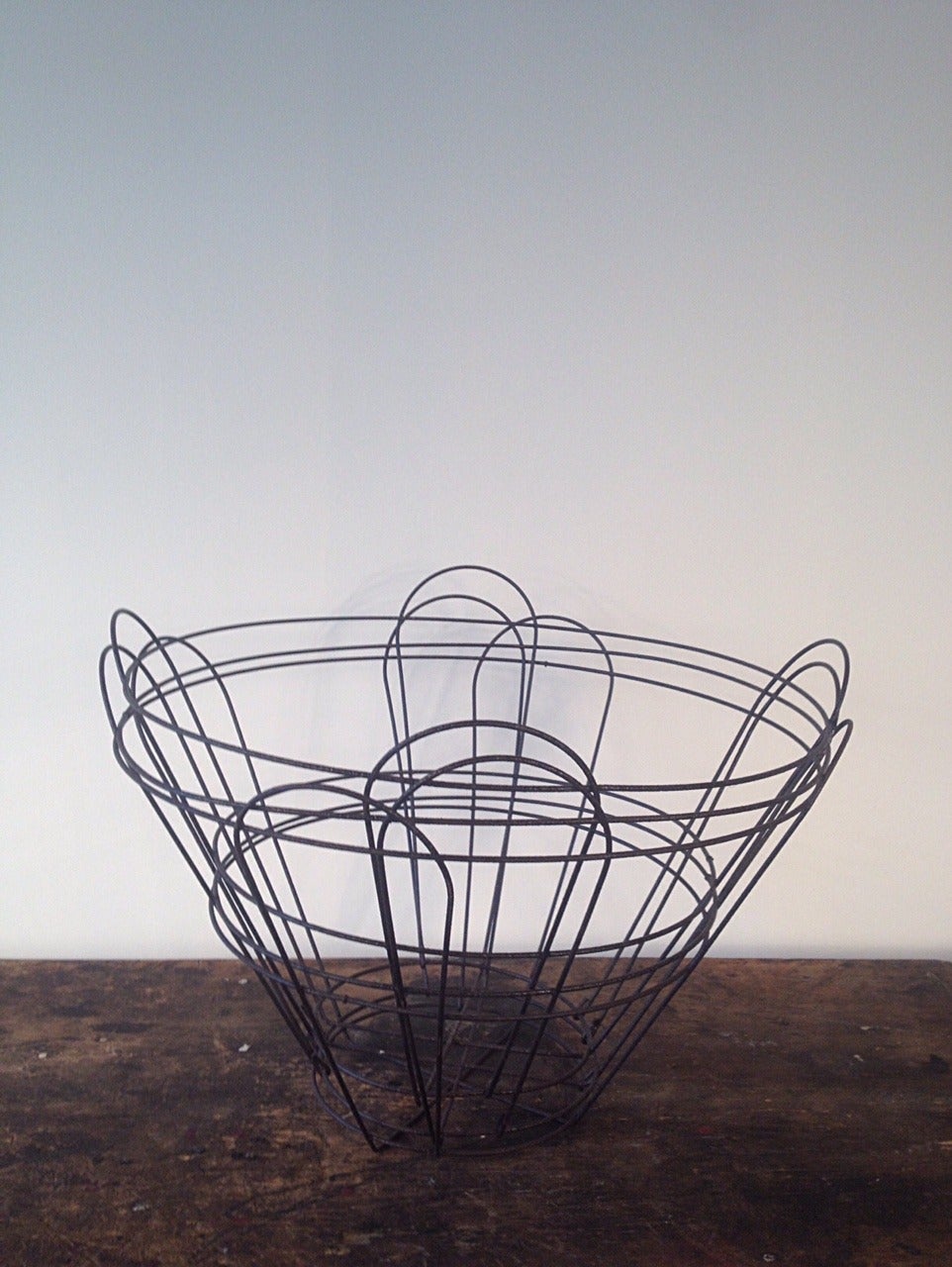 French Wire Basket For Sale 4