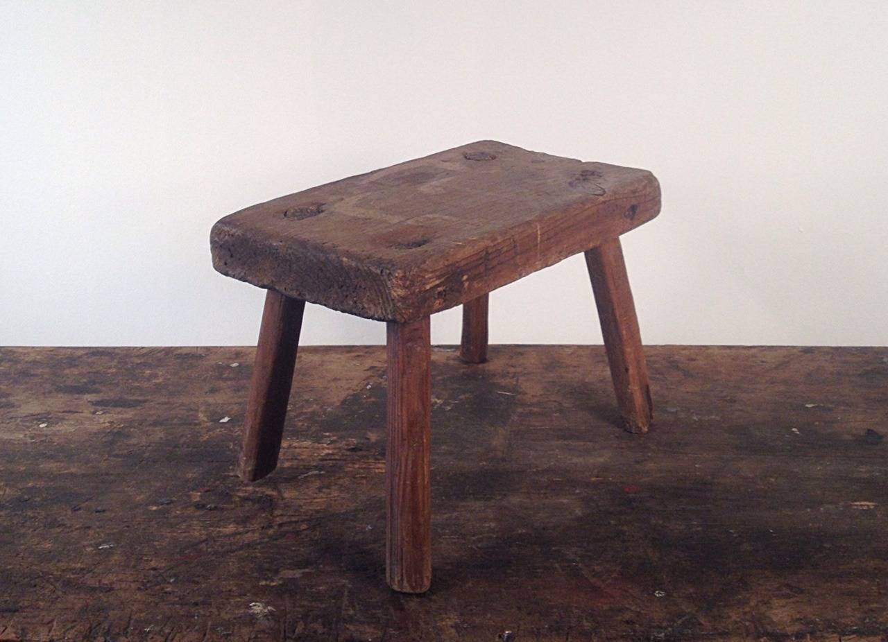Primitive Stool, 19th Century