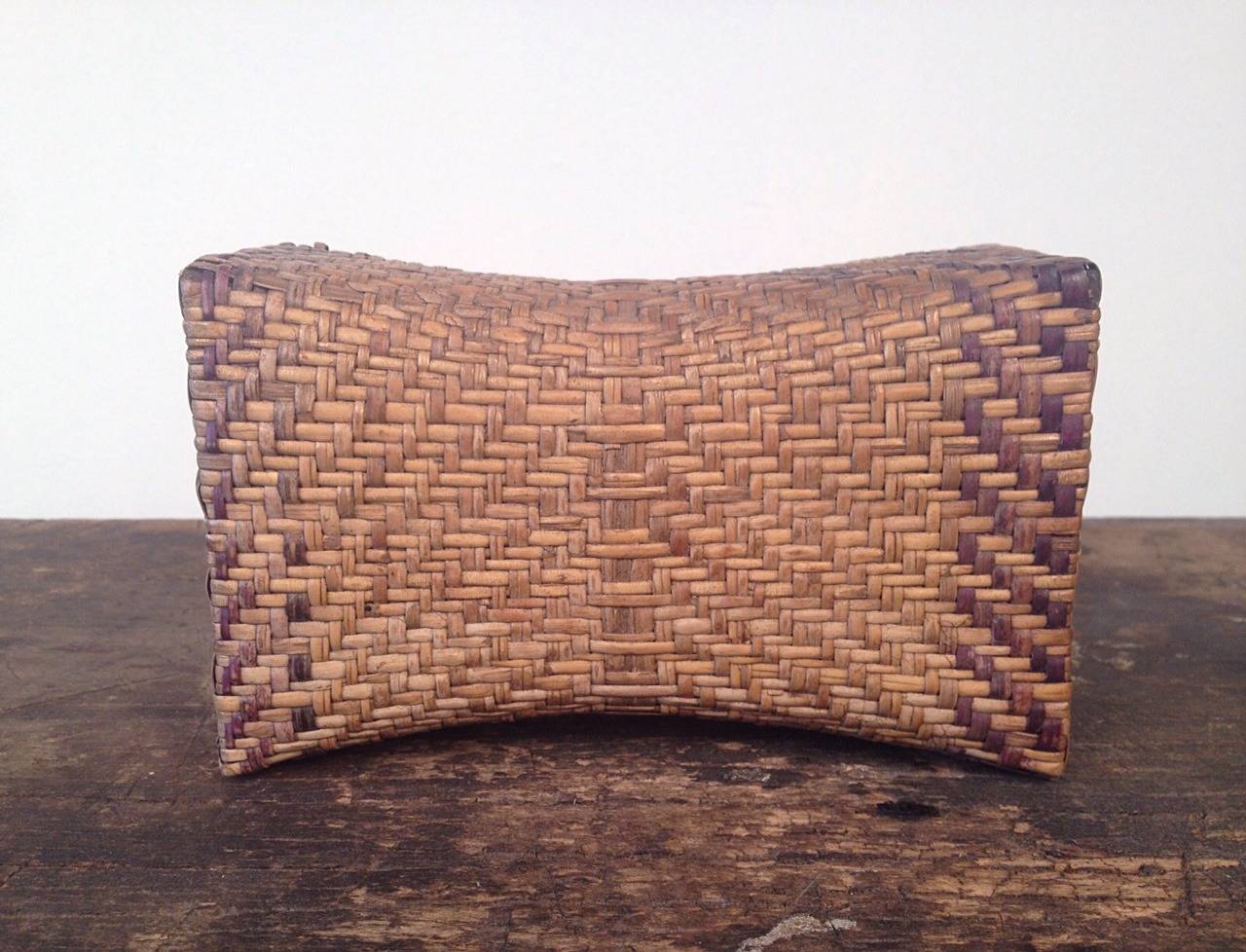Bamboo Chinese Pillow 19th Century For Sale