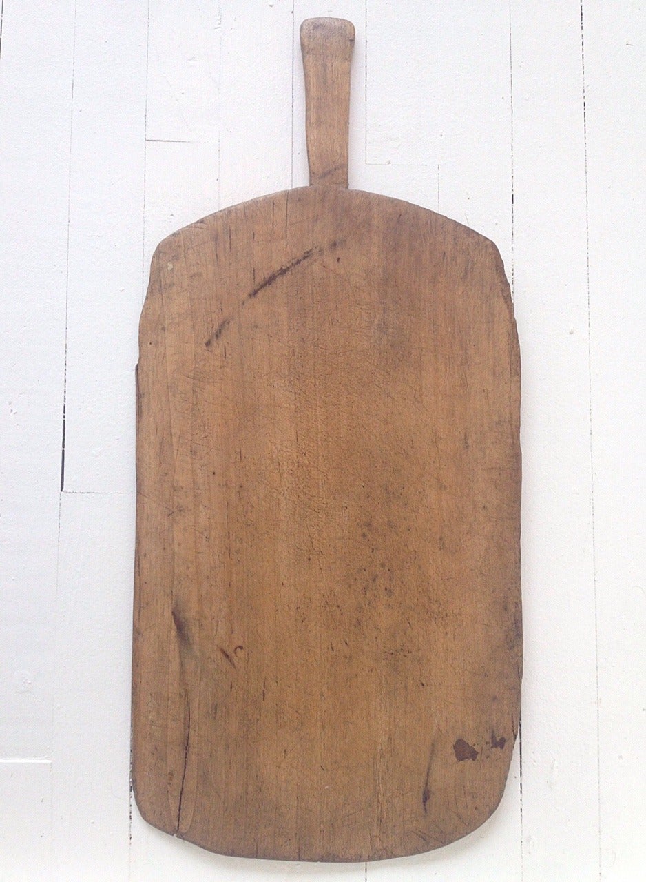 Antique cutting board, France, late 19th century.
