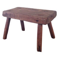 Primitive Stool, 19th Century