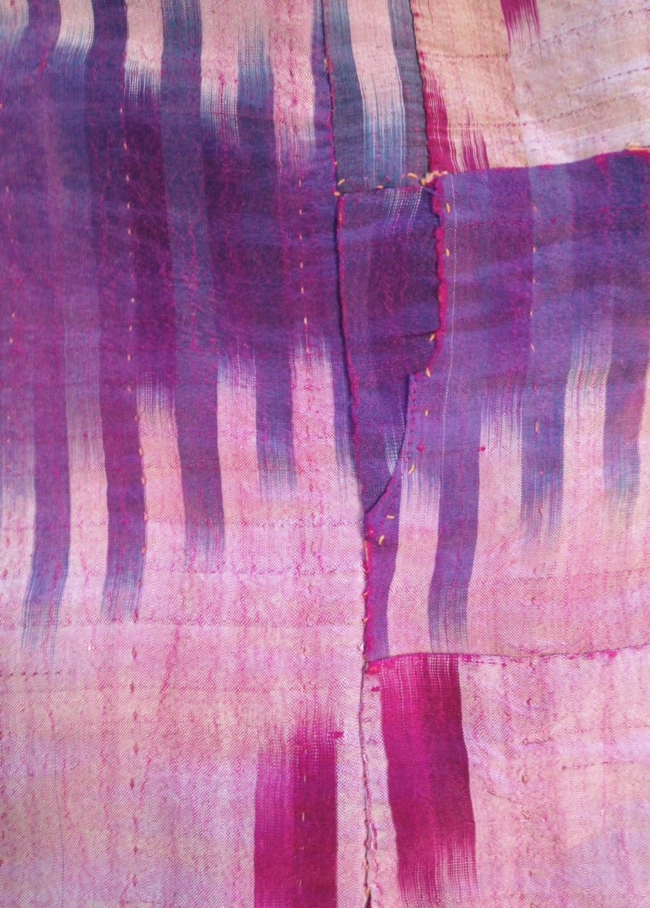 Antique Silk Ikat Robe 