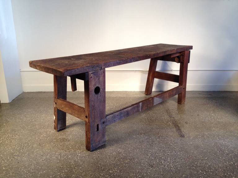 19th Century Work Bench For Sale 3