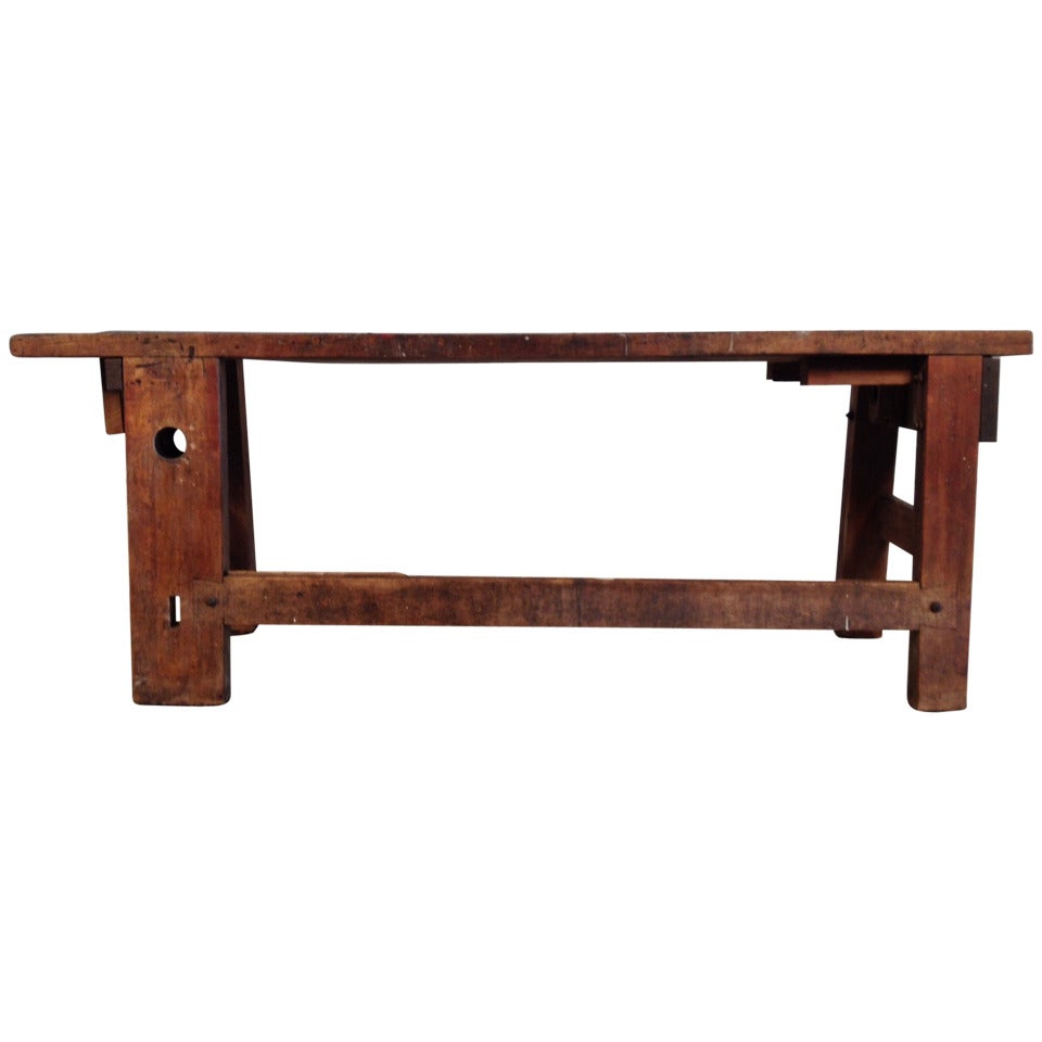 19th Century Work Bench For Sale
