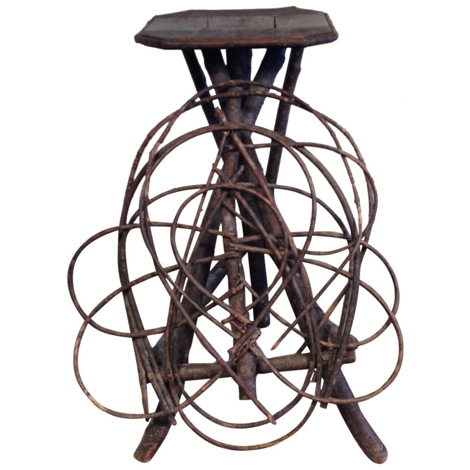 "Tree of Life, " American Twig Table For Sale