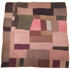 Antique 19th Century Early American Quilt