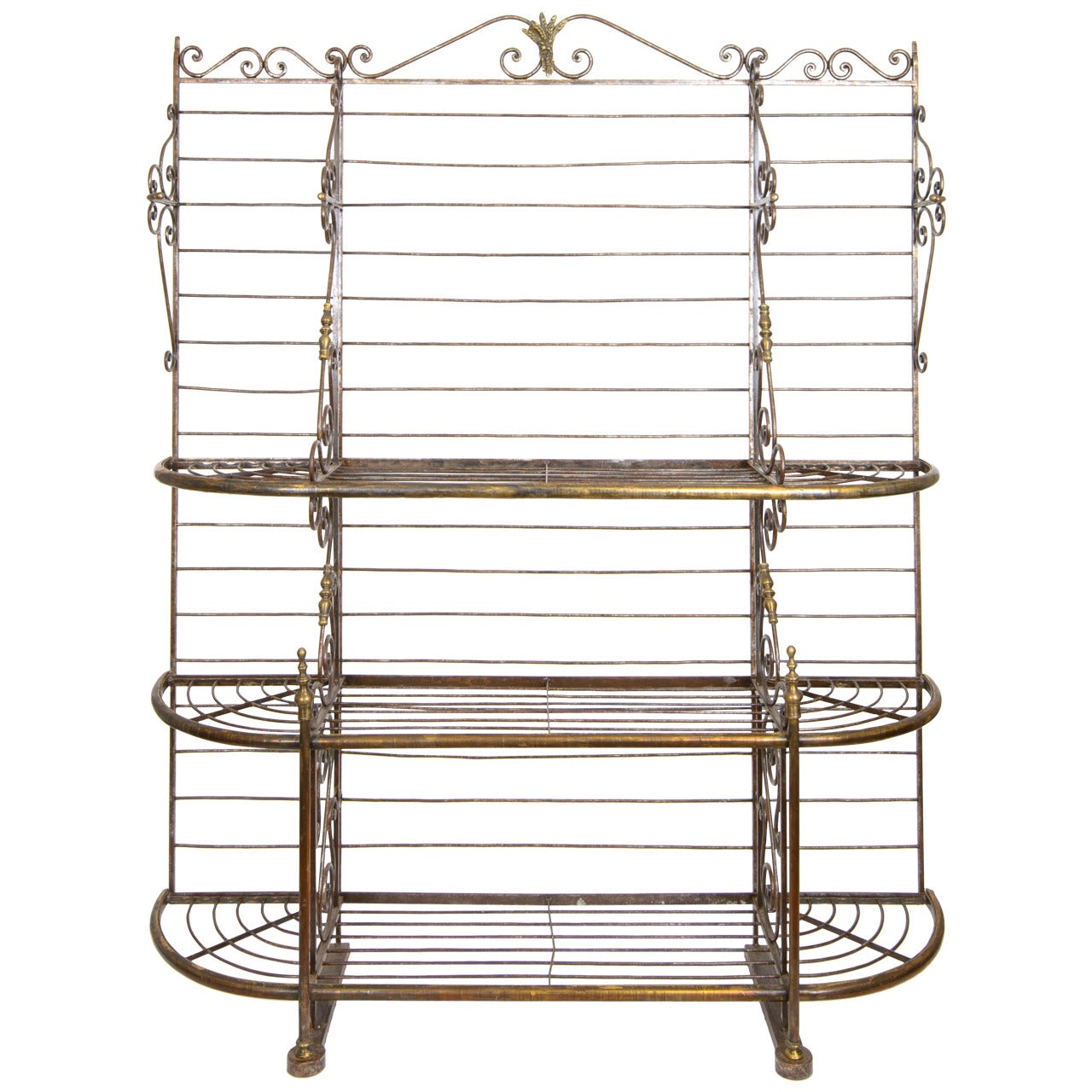 19th Century French Baker's Rack