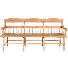 Used 18th Century American Deacon's Bench