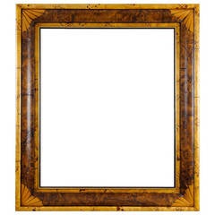 20th Century Burled Wood Frame
