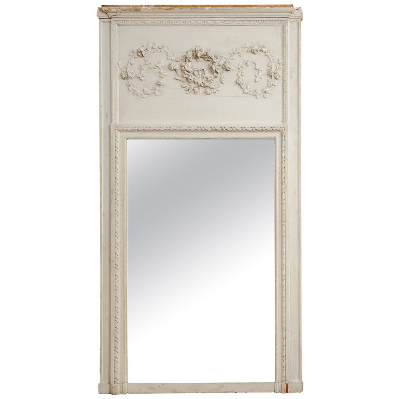 !8th Century Louis XVI Trumeau Mirror #2, France