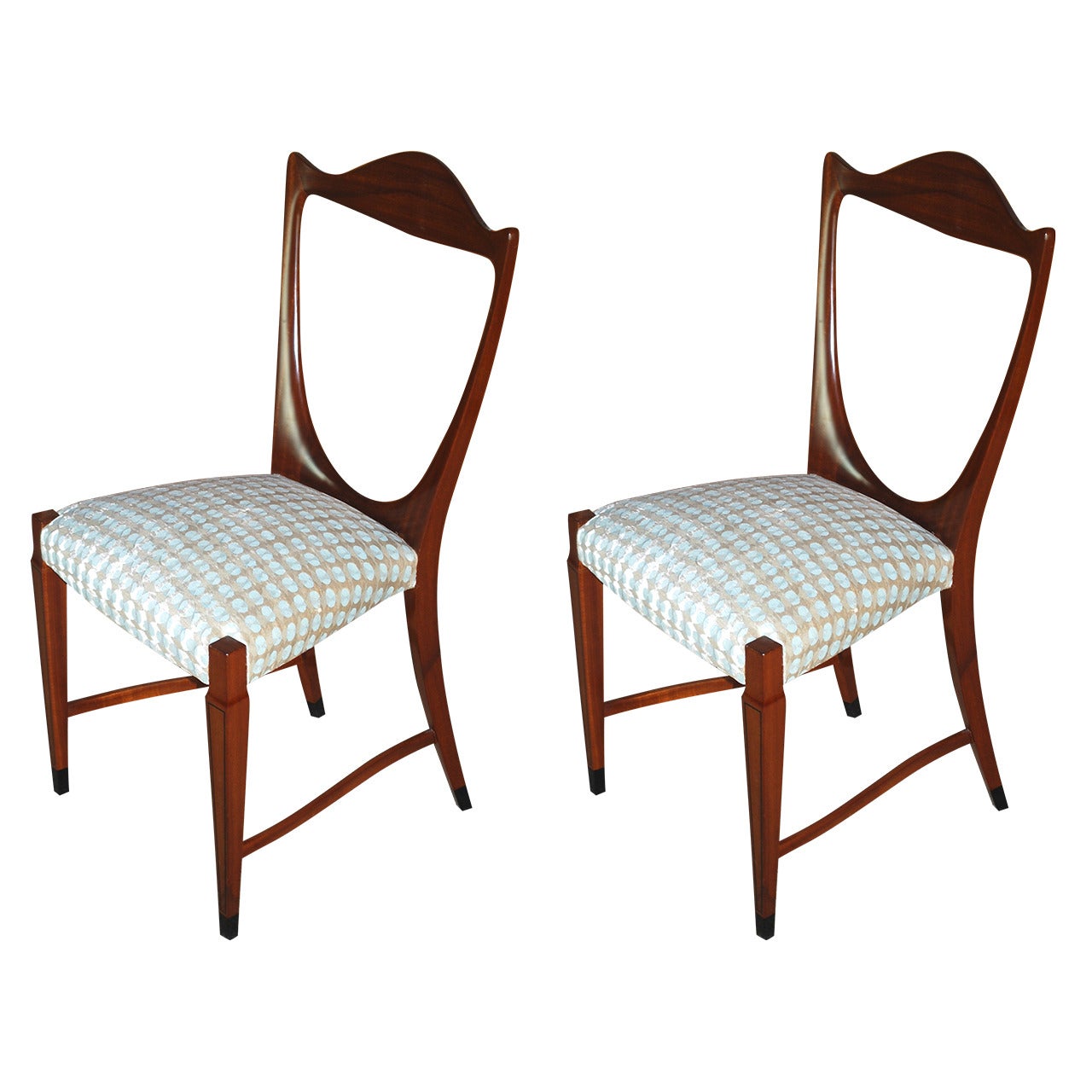 Pair of Paolo Buffa Side Chairs, 1951