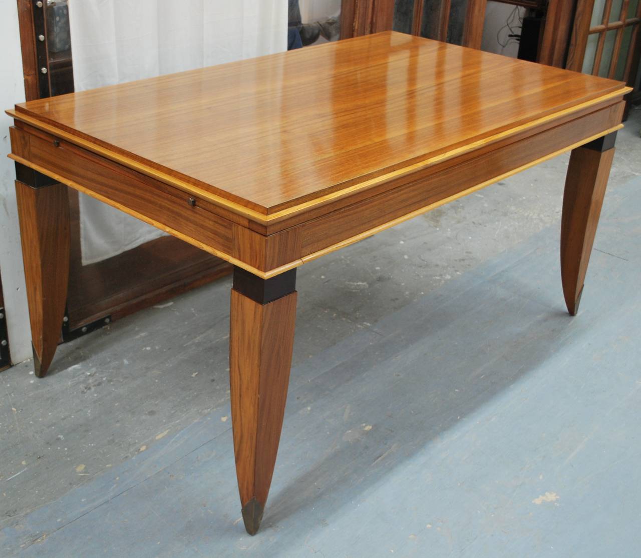 French Dining or Library Table, 1960s In Excellent Condition In New York, NY