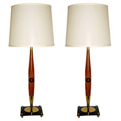 Bullseye Laurel Table Lamps