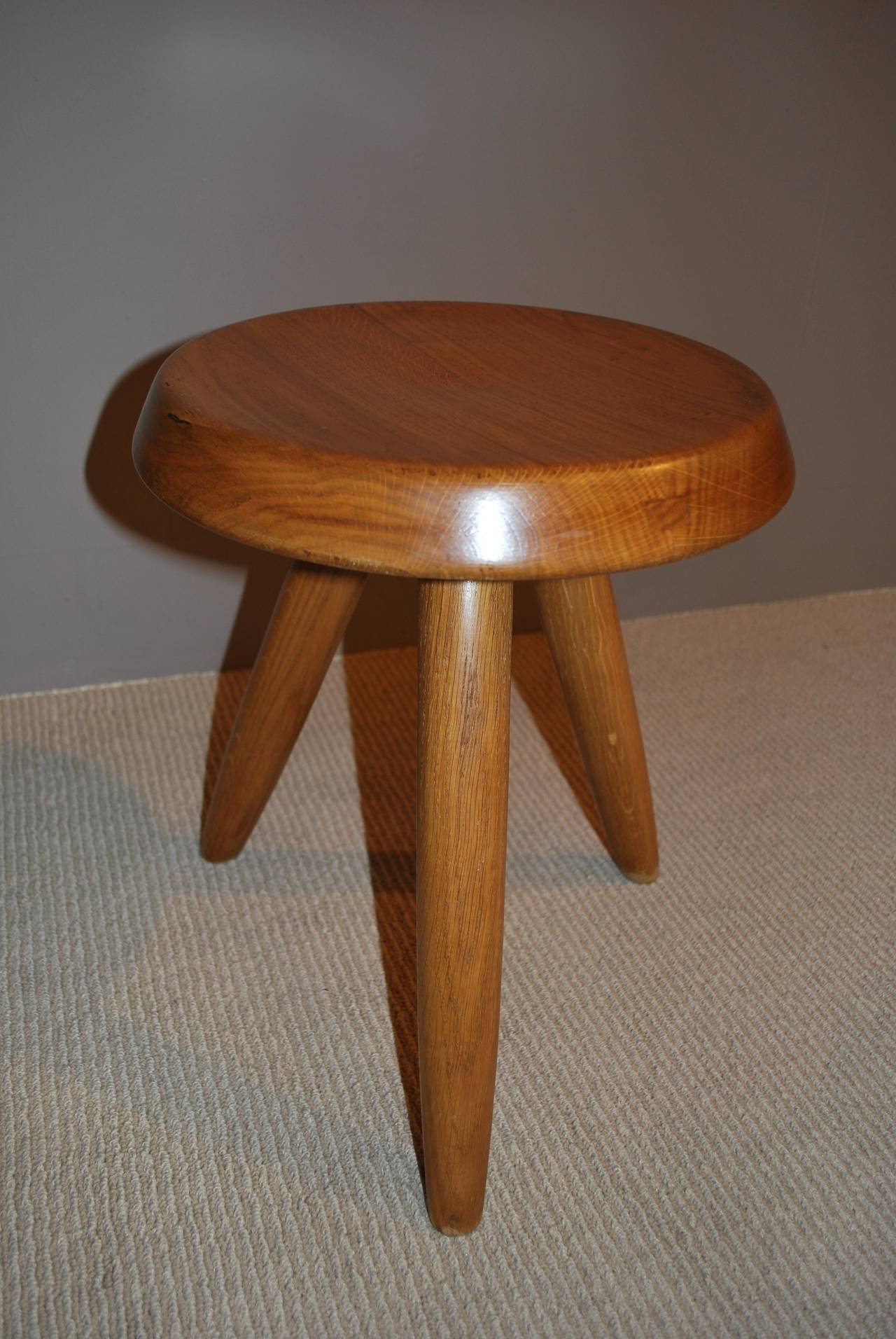 Pair of Charlotte Perriand Stools for Steph Simon In Excellent Condition In New York, NY