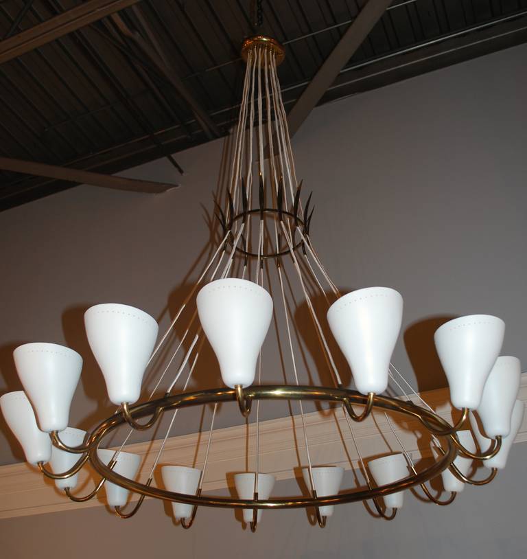 Truly impressive scale and details, Italian chandeliers by 