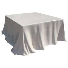 Alberto Bazzani "Tovaglia" Handkerchief Fiberglass Cocktail Table for Stendig