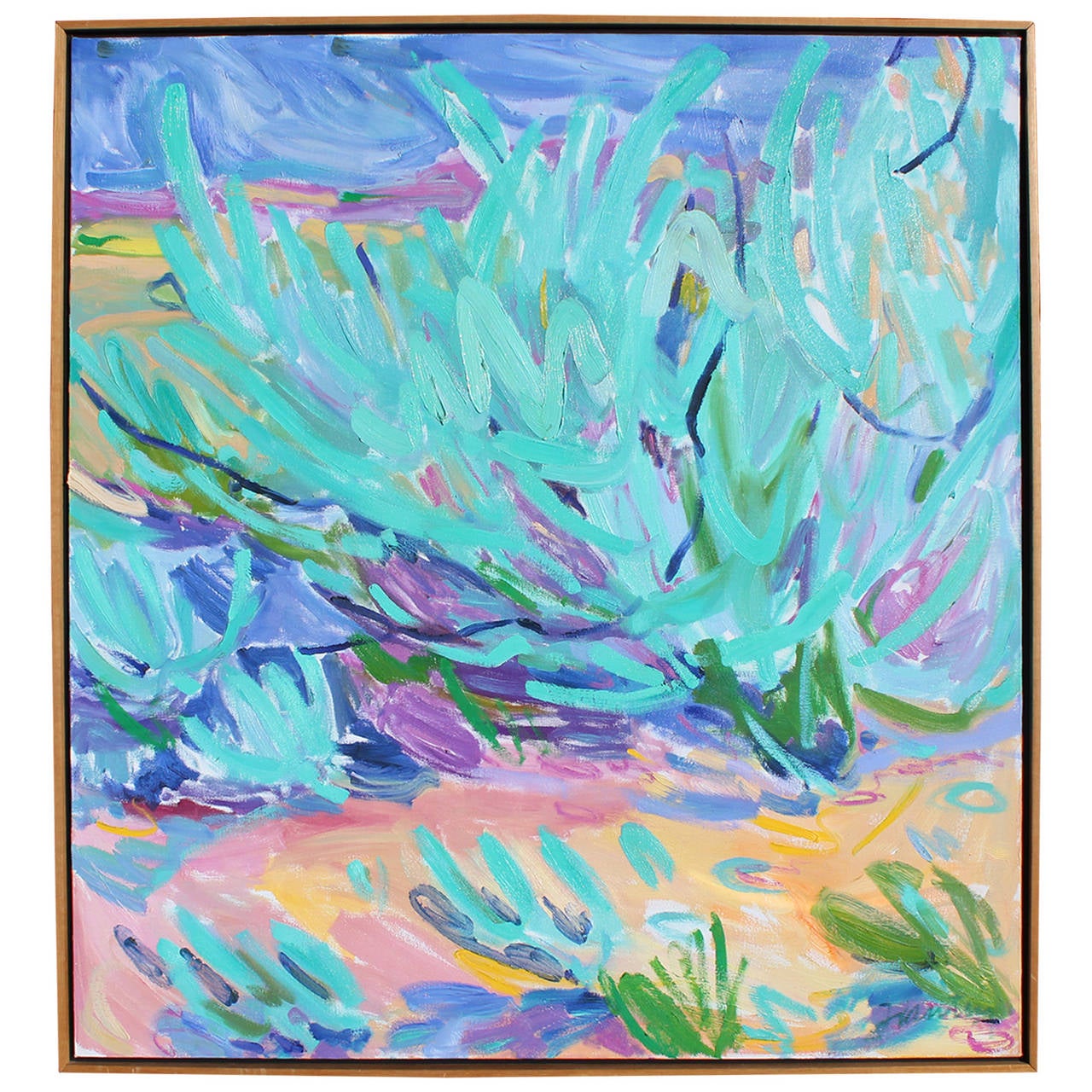 Titled Sage Dusk
Artist Lillia Frantin
Oil On Canvas 
H 45 x W 42 inches

2014   Christina Gallery, group shows, Edgartown, Martha's Vineyard
            Cattskill Art Society Benefit Auction, Livingston Manor, NY
            J.Todd