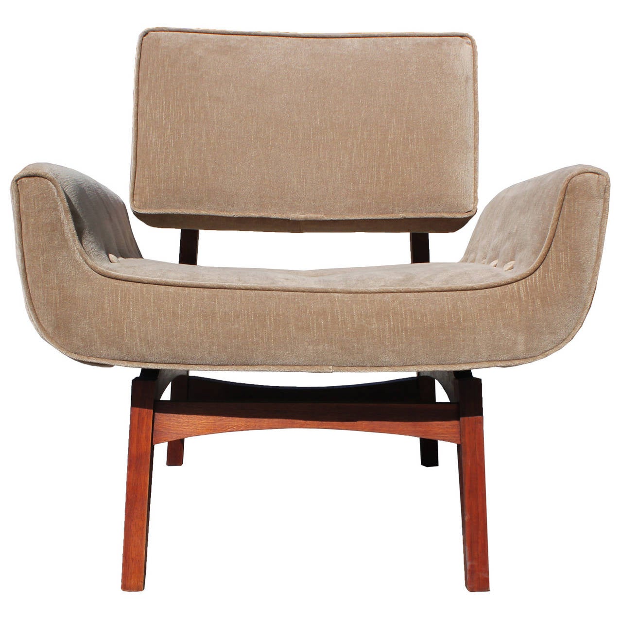 Mid-Century Modern Stunning Sculptural Gondola Lounge Chairs