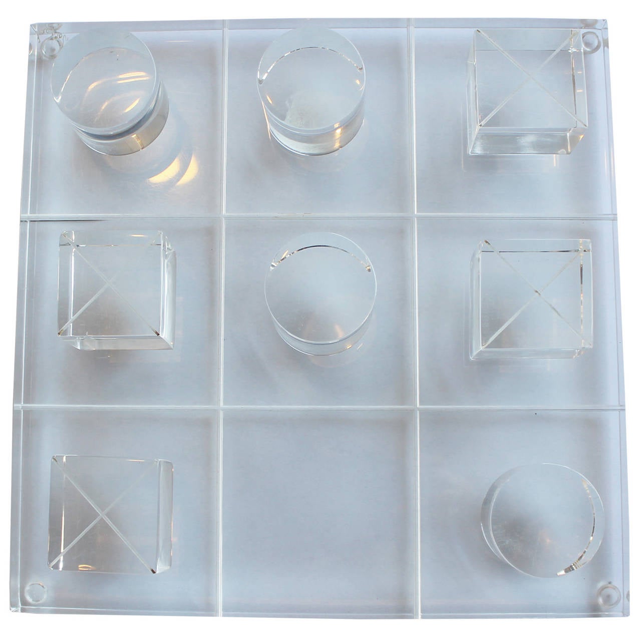 acrylic tic tac toe